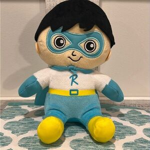 Ryan's World Titan SuperHero PocketWatch Plushie Doll  9”  Stuffed Animals EUC